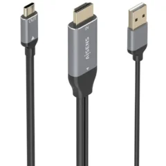 Aisens A109-0871 Conversor HDMI Macho - USB-C Macho 1.8m Negro