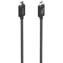 Aisens A156-0866 USB-C/M 4.0 - USB-C/M 240W 40Gbps 50cm Gris