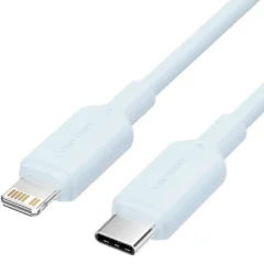 Vention LAKSF USB-C Macho 2.0 - Lightning Hasta 27W 480Mbps 1m Azul