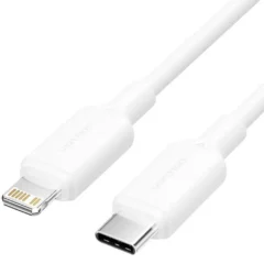 Vention LAKWH USB-C Macho 2.0 - Lightning Hasta 27W 480Mbps 2m Blanco