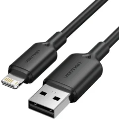 Vention LAMBH USB USB 2.0 Macho - Lightning 480Mbps 2m Negro