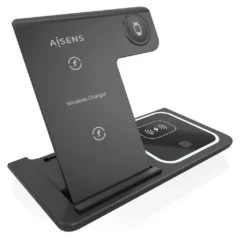 Aisens ASCH-15W3WC043-BK Base de carga Inalámbrica 15W