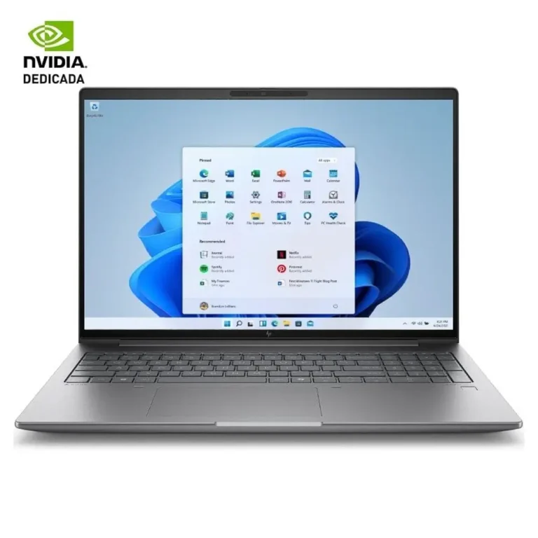 HP ZBook Power G11 A A3ZC1ET Ryzen™ 9 PRO 8945HS 32GB 1TB RTX™ 2000 Ada Win11Pro 16" WUXGA Gris