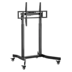 Aisens FTF100E-271 Soporte de Suelo Motorizado con Ruedas para TV de 55-100" hasta 120kg