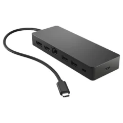 HP 50H55UT Docking USB-C 2xUSB 1xHDMI 1xDP 1xRJ45 1xUSB-C PD Negro y Azul
