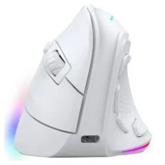 Mars Gaming MM-SK Blanco Ratón Ergonómico Inalámbrico 8400 DPI