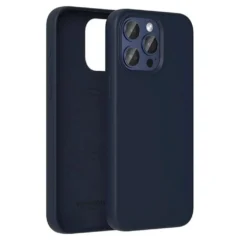 Vention KUEL0-30 Funda Silicona con Magsafe Conpatible con iPhone 14 Pro Azul Medianoche