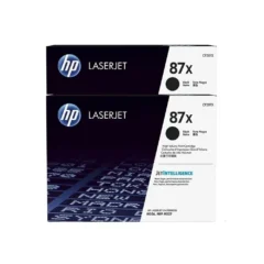HP 87X Pack de 2 cartuchos de Tóner Negro Original