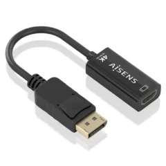 Aisens A125-0905 Conversor DisplayPort Macho - HDMI Hembra 15cm Negro