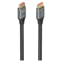 Aisens A158-0903 DisplayPort 2.1 16K Macho - DisplayPort Macho 80Gbps 2m Negro