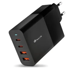 NGS Cargador Pared 100W Ultrar GaN 2 USB-C / 2 USB-A