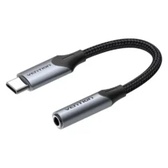 Vention BGJHA USB Tipo-C Macho - Jack 3.5 Hembra 10cm