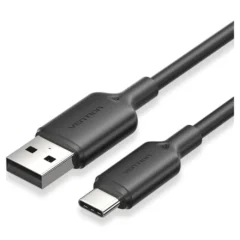 Vention CTQBH USB-C Macho - USB Macho Hasta 60W 480Mbps 2m Negro