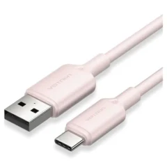 Vention CTQPH USB-C Macho - USB Macho Hasta 60W 480Mbps 2m Rosa