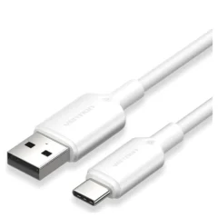 Vention CTQWF USB-C Macho - USB Macho Hasta 60W 480Mbps 1m Blanco