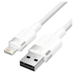 Vention LANWF USB Macho - Lightning Macho 480Mbps 1m Blanco