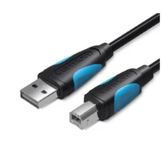 Vention VAS-A16-B500 Cable USB 2.0 Impresora Macho - USB Macho 480Mbps 5m Negro