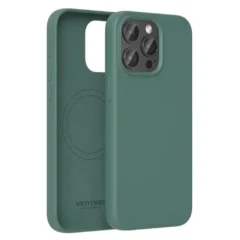 Vention KUDG0-20 Funda Silicona con Magsafe Compatible con iPhone 13 Mini Verde