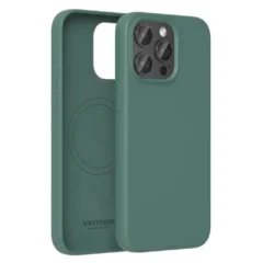Vention KUEG0-20 Funda Silicona con Magsafe Compatible con iPhone 14 Plus Verde