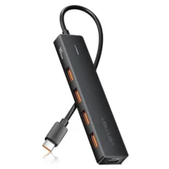 Vention CHJBB Hub USB 3.2 4xUSB 1xUSB-C 15cm