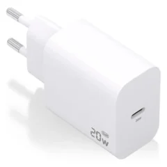 Aisens A110-0938 Cargador de Pared GaN 1xUSB-C 20W Blanco