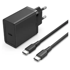 Vention FAHBF-EU Cargador de Pared 1xUSB-C + 2x Cable USB-C 25W